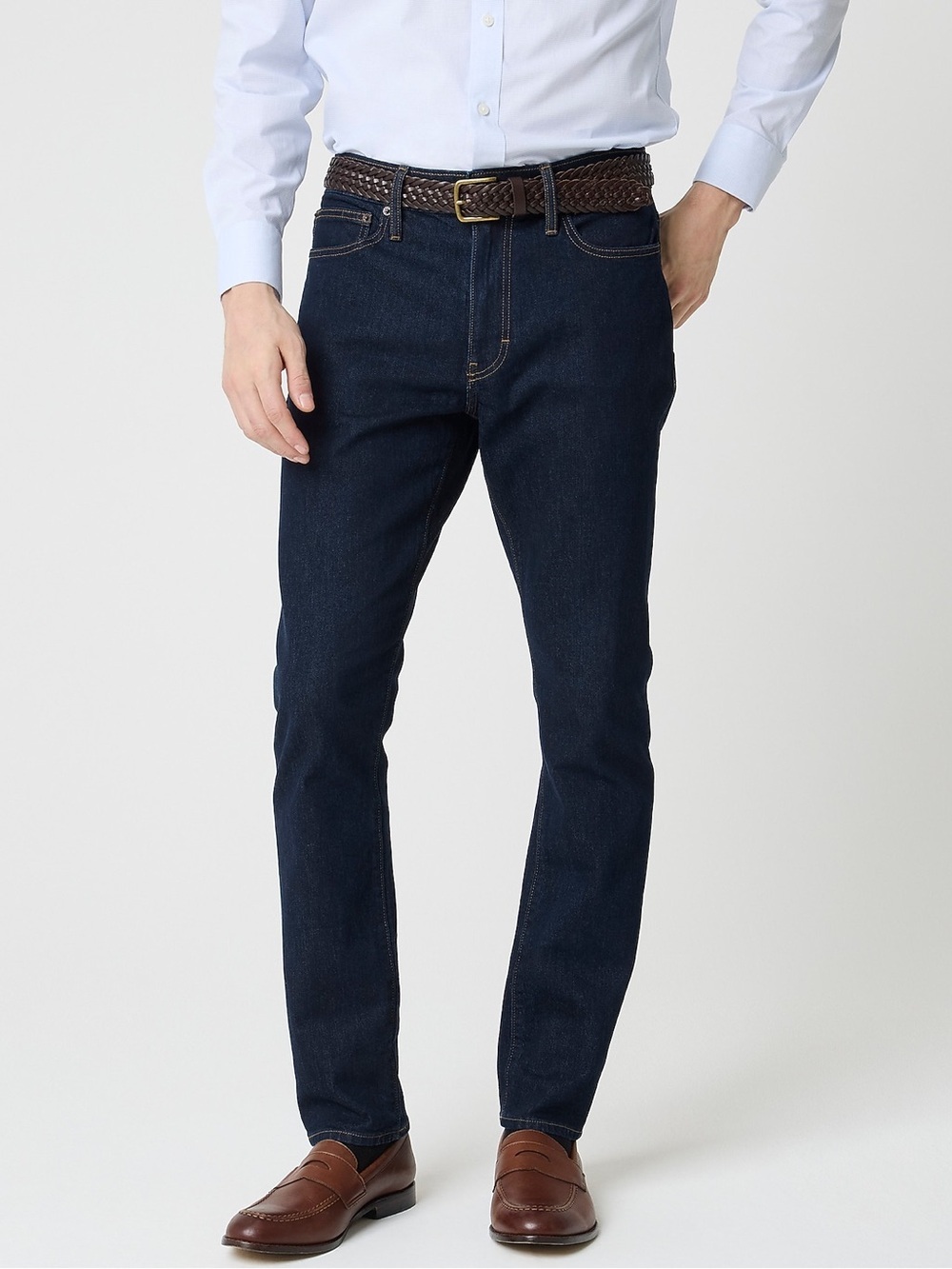 J.Crew Slim-fit Jeans in Vintage Flex fabric.